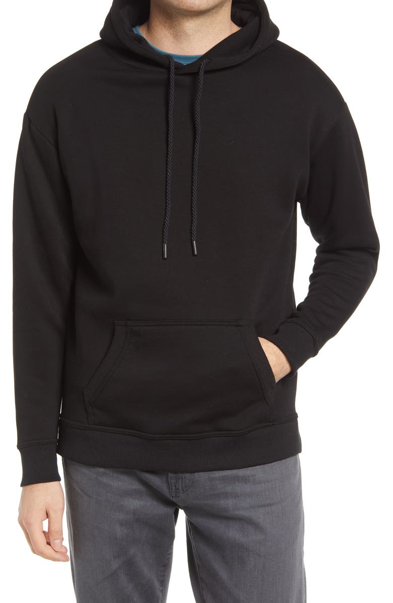 Stone Rose Solid Fleece Hoodie, Main, color,