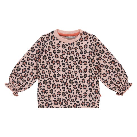 Leoprad Print Sweatshirt