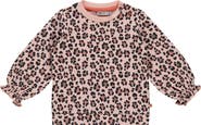 BABYFACE Leoprad Print Sweatshirt