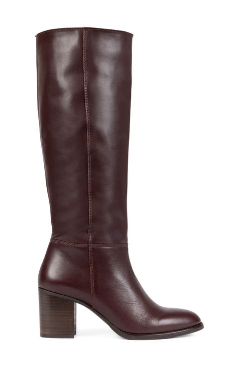 Stow Leather Knee High Boot