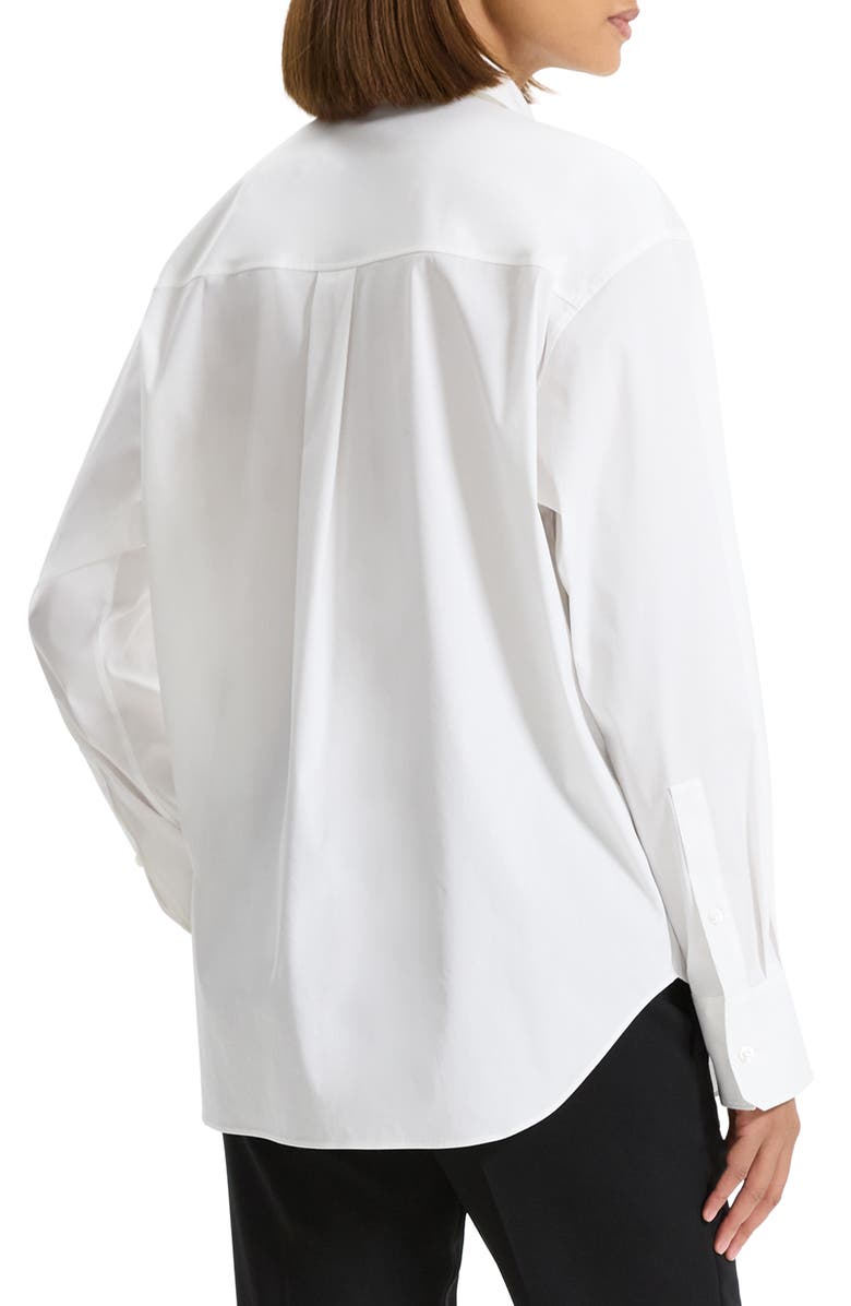 Theory Cotton Blend Button-Up Shirt, Alternate, color,