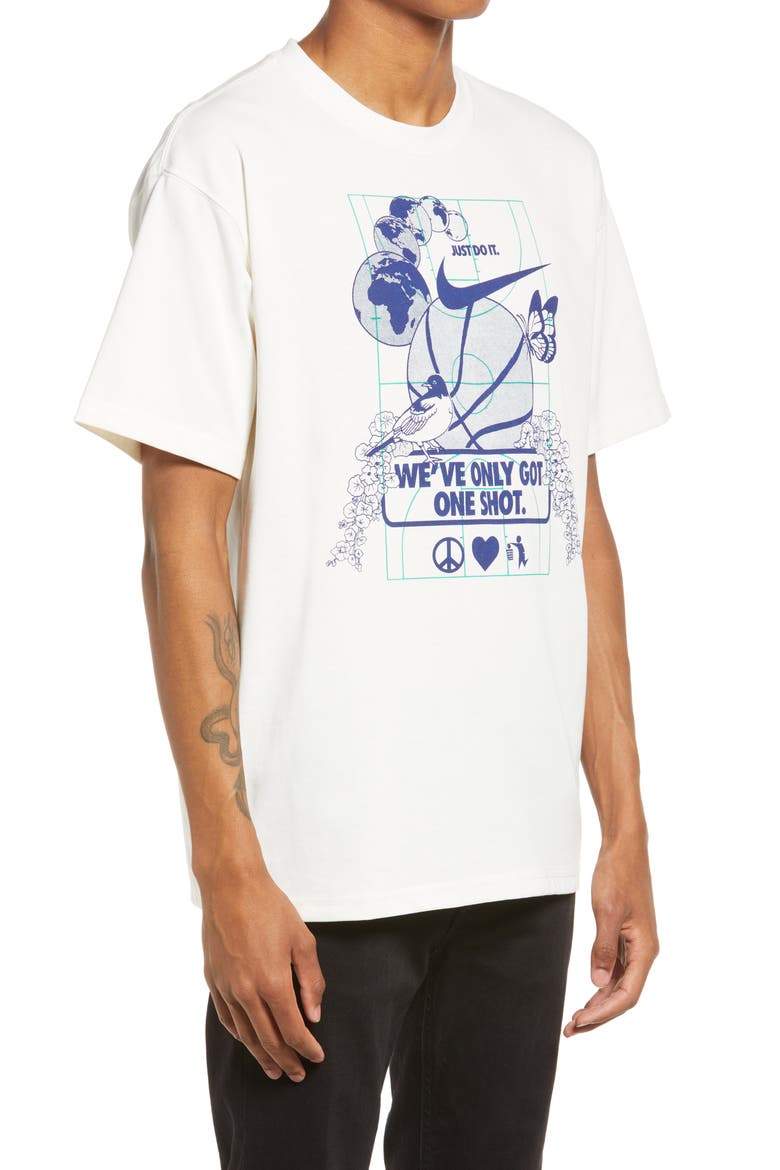 Basketball Graphic Tee, Alternate, color, PURE
