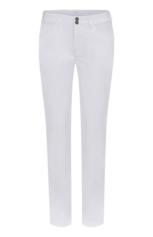 Anatomie The Luisa Skinny Jean Pant in White 
