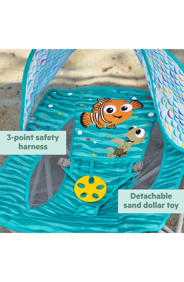 BRIGHT STARTS Disney Baby Finding Nemo Pop 'N Chill Travel Seat, Alternate, color, Teal