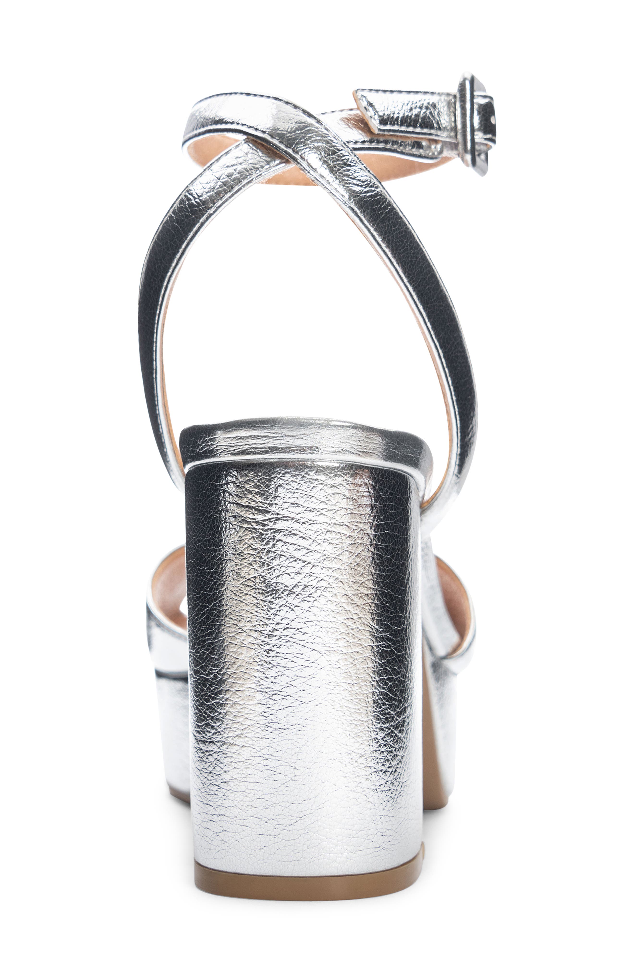 Chinese Laundry Theresa Platform Sandal, Alternate, color, Metallic Silver