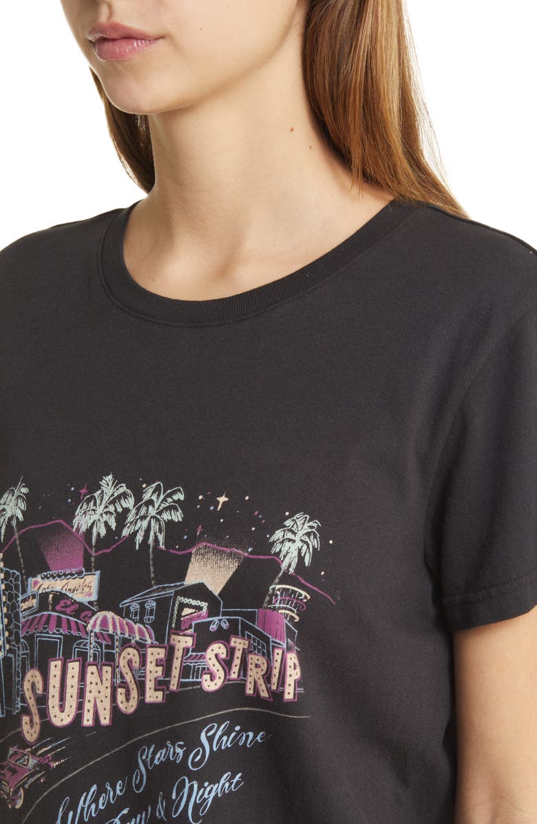 Rails The Classic Sunset Strip Graphic T-Shirt, Alternate, color,
