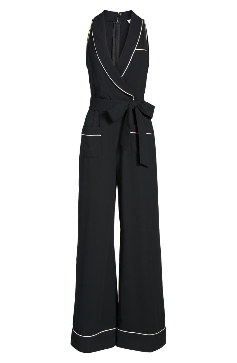 Leith Wrap Surplice Jumpsuit, Alternate, color,