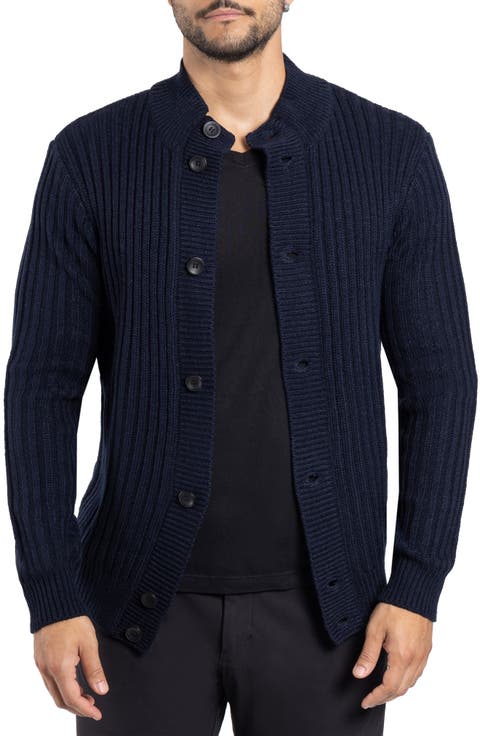 Stand Collar Cardigan