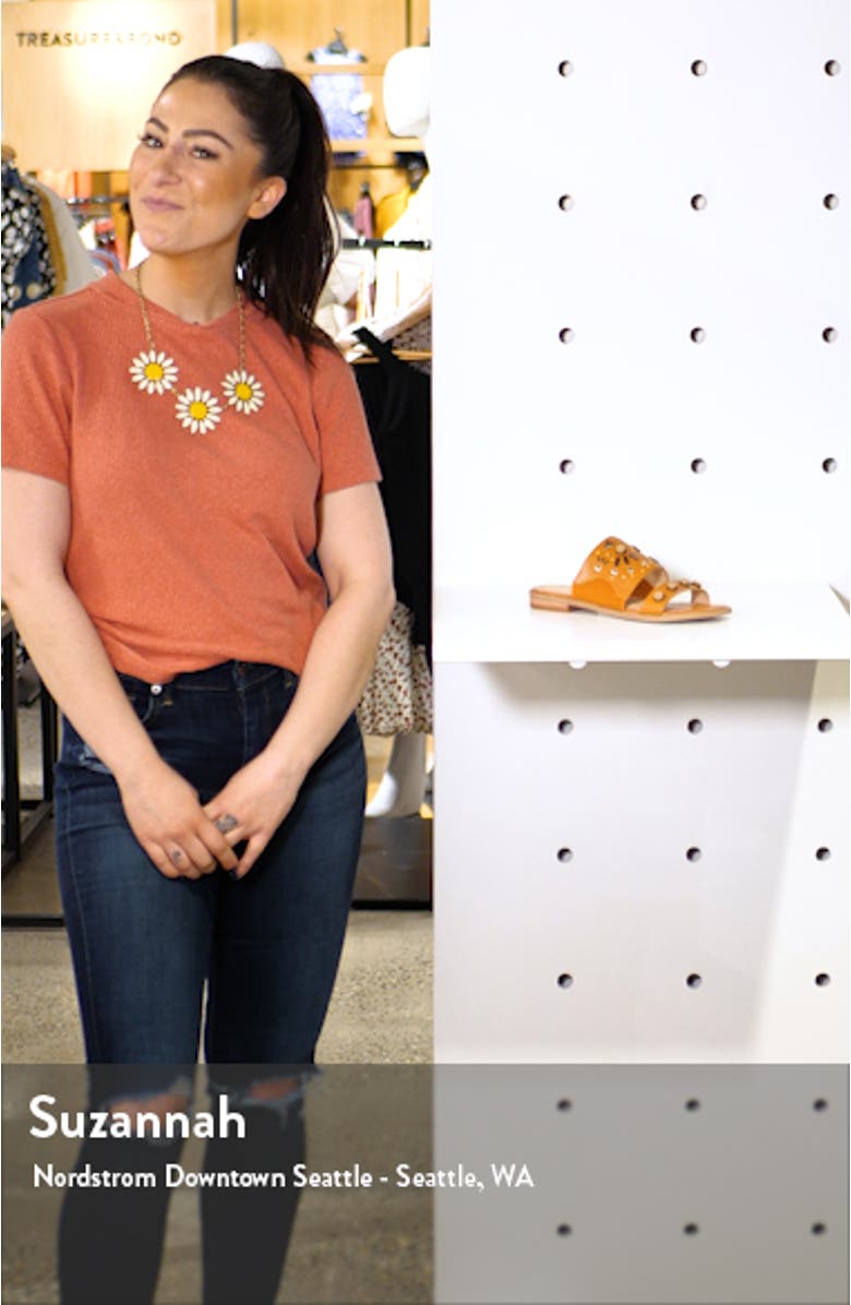 Raven Embellished Slide Sandal, sales video thumbnail