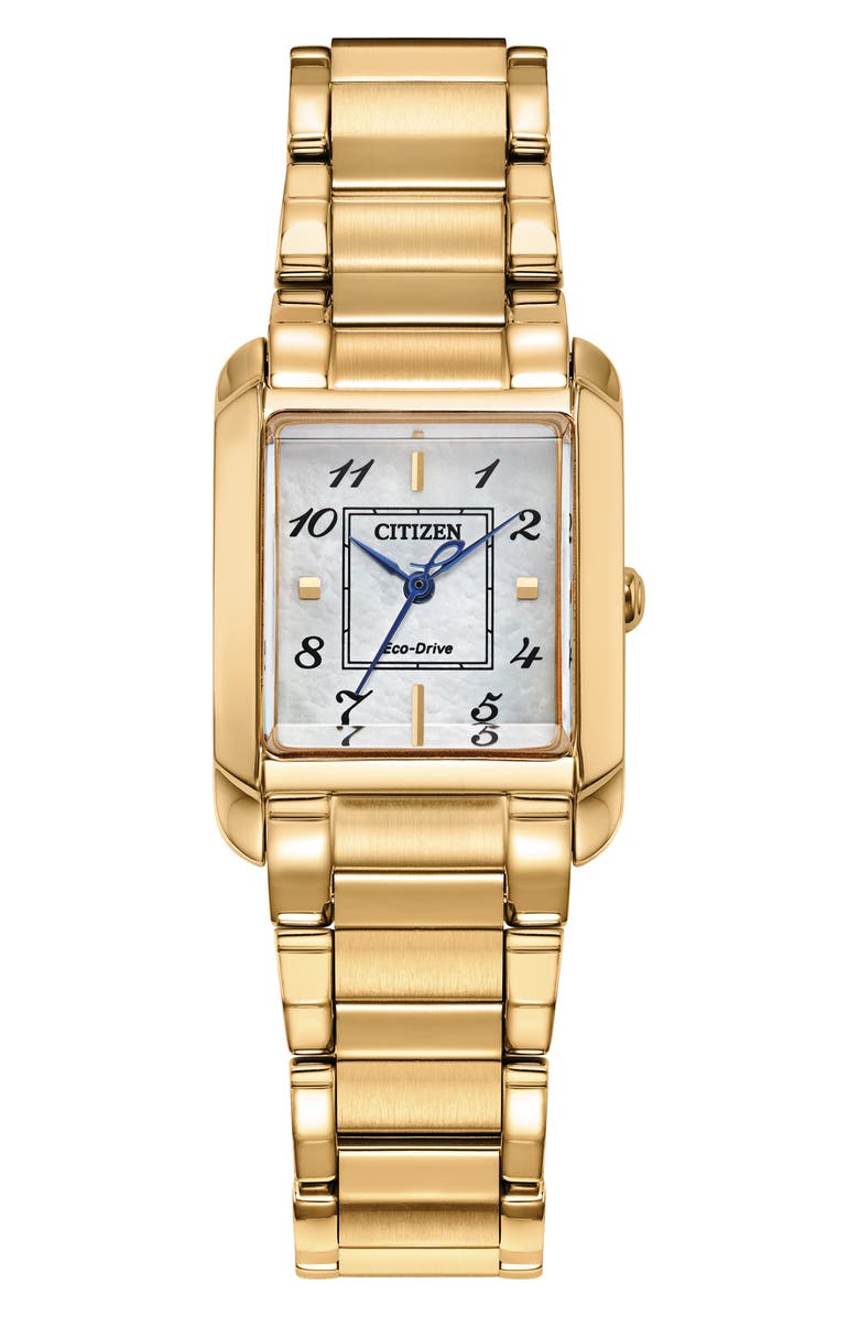 Citizen Bianca Bracelet Watch, 21.5mm, Main, color, Gold-Tone