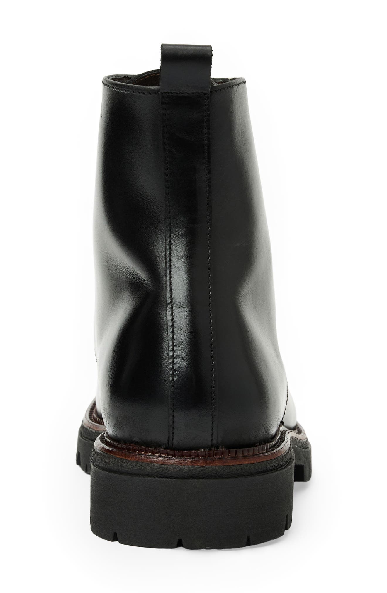 Bruno Magli Malibu Lug Sole Boot, Alternate, color, Black