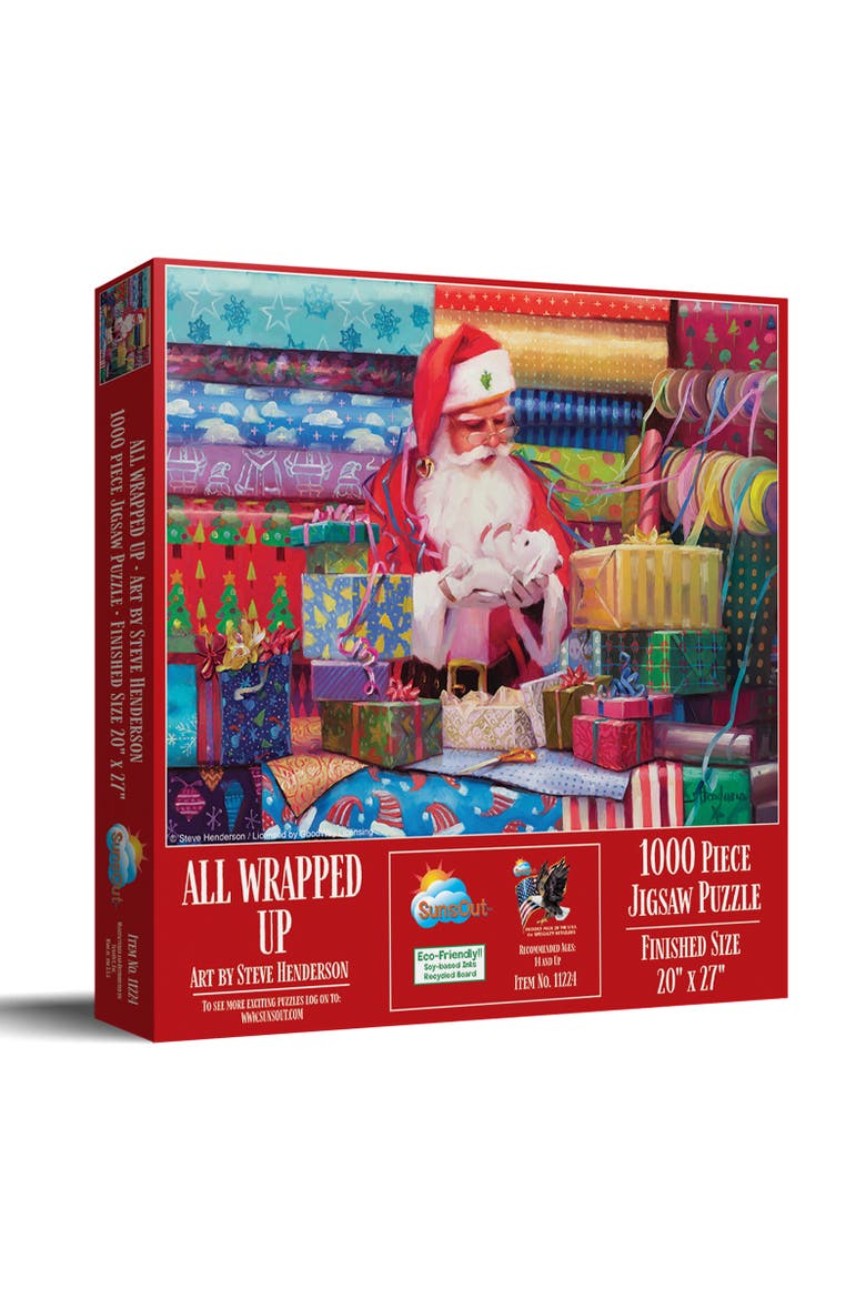 All Wrapped Up 1000 piece Jigsaw Puzzle for Adults, Main, color, Multicolor