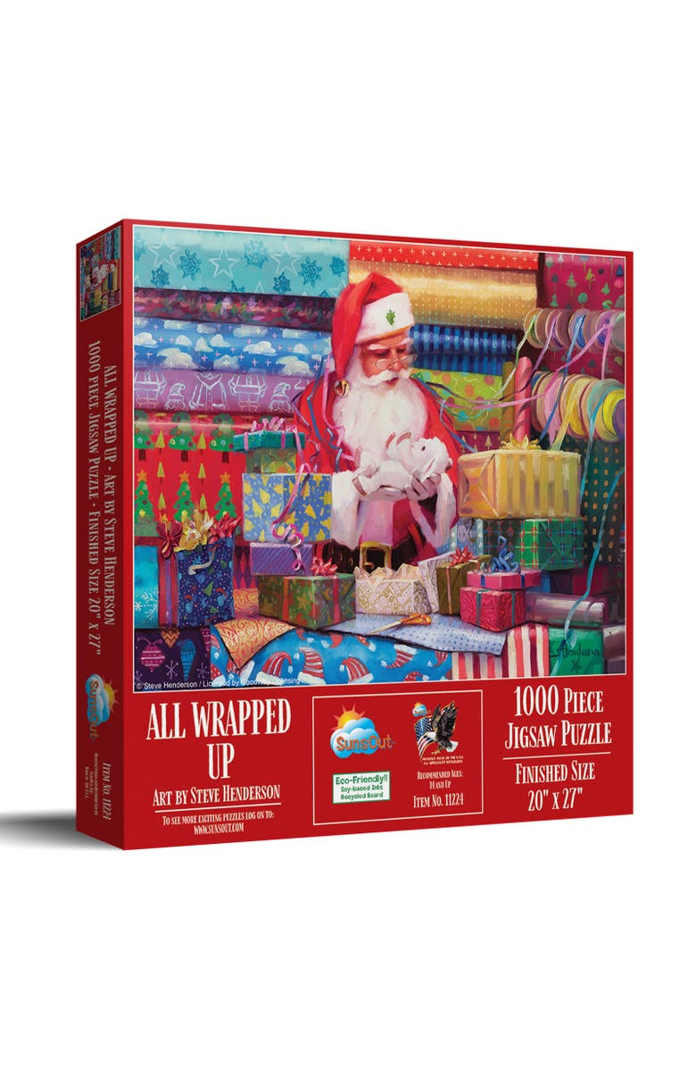 Sunsout All Wrapped Up 1000 piece Jigsaw Puzzle for Adults, Main, color, Multicolor