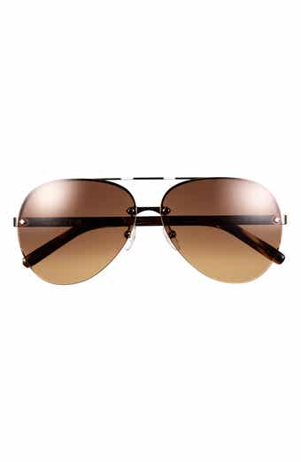 63mm Pilot Sunglasses