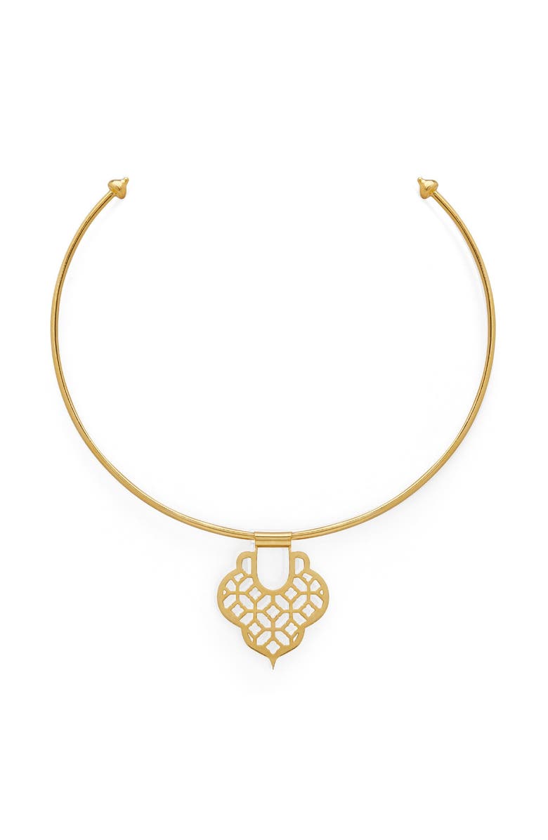 Dhwani Bansal Mosaic Choker, Alternate, color, Gold Plated