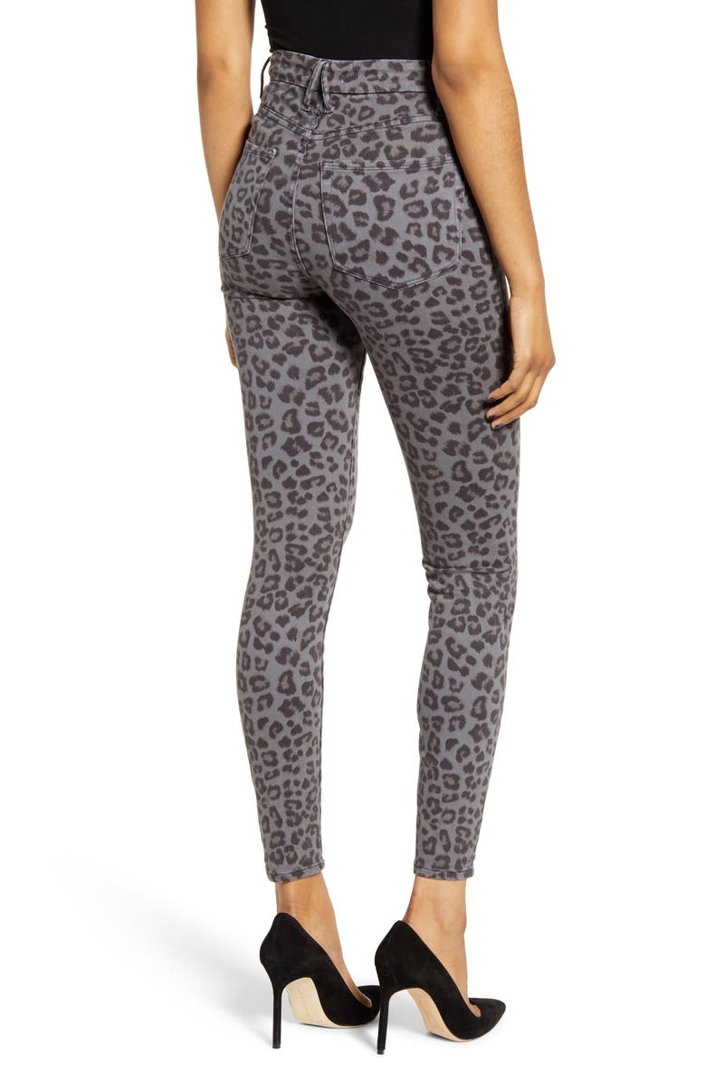 Good American Good Legs High Waist Skinny Jeans, Alternate, color, 