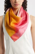Nordstrom Gradient Print Silk Square Scarf