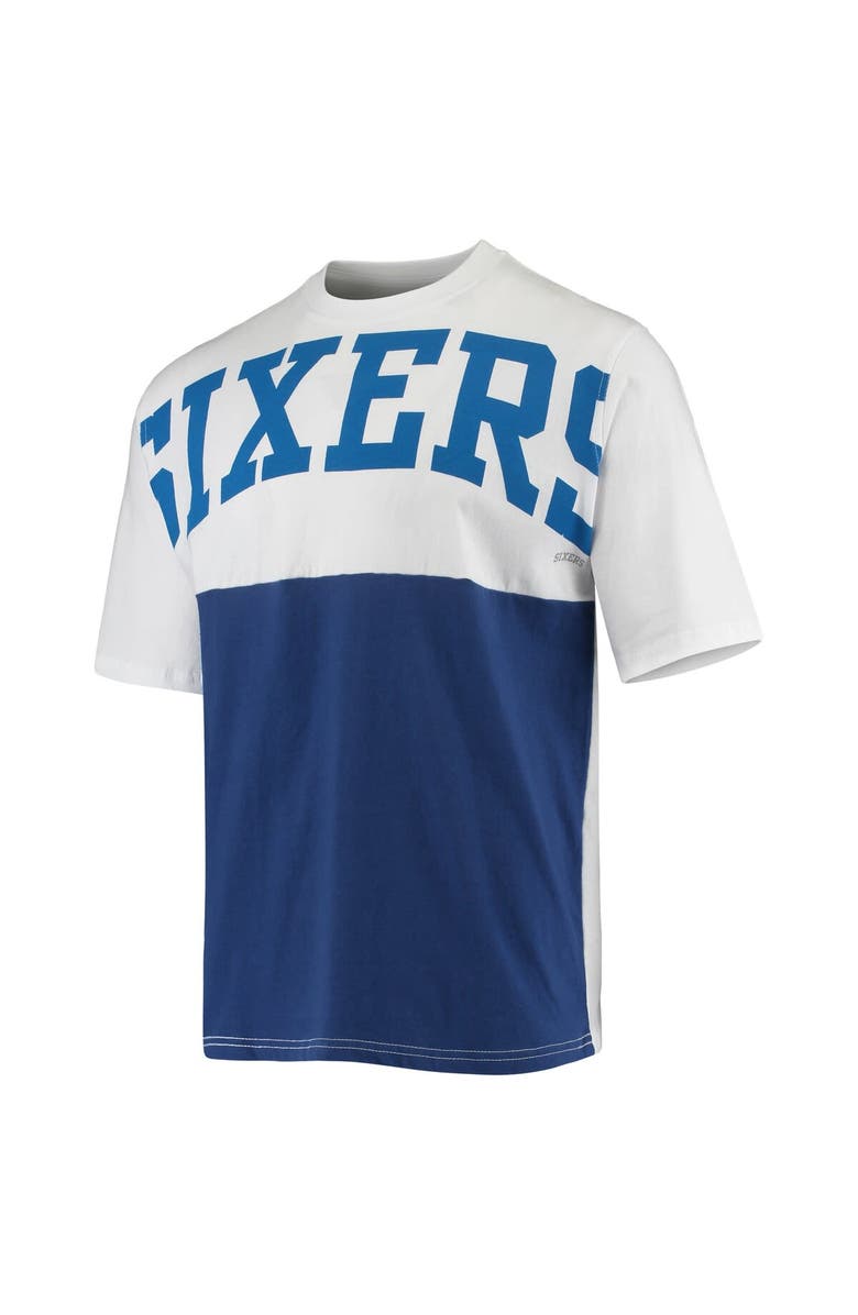 FANATICS Men's Fanatics Branded Joel Embiid White Philadelphia 76ers Yoke T-Shirt, Alternate, color, 