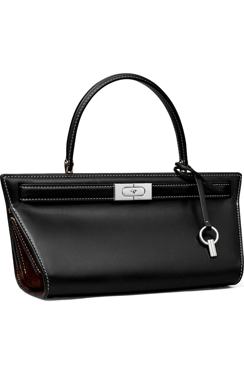 Tory Burch Lee Radziwill Leather Cat Eye Bag, Alternate, color,