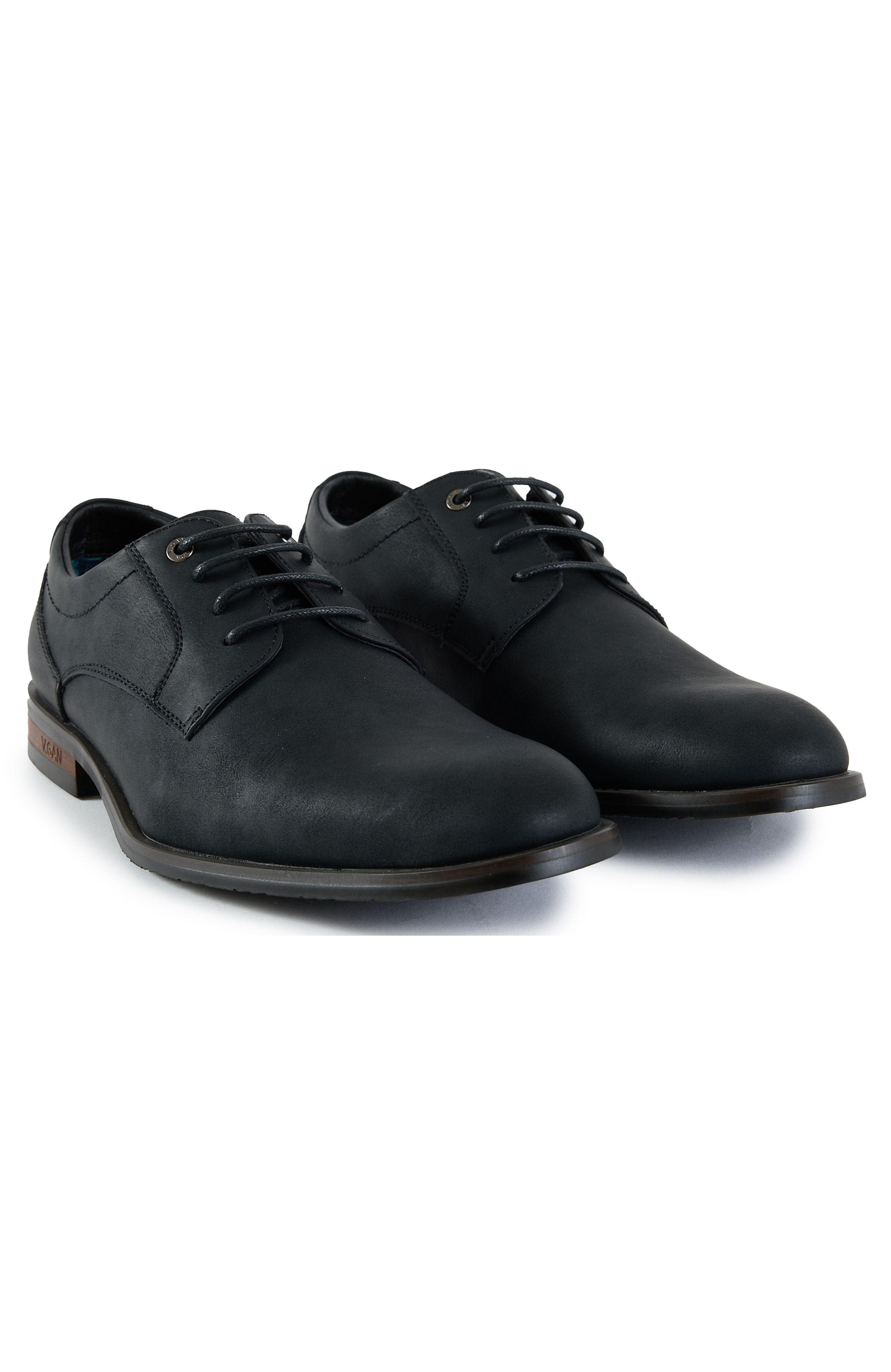 Huckleberry Lace Up Derby Shoe, Alternate, color, Black