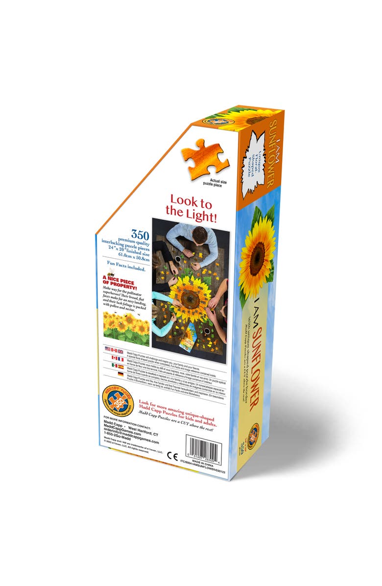 Madd Capp Sunflower 350 Piece Jigsaw Puzzle, Alternate, color, Multicolored