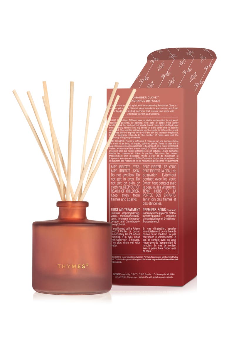 Pomander Clove Petite Reed Diffuser, Alternate, color, NO COLOR