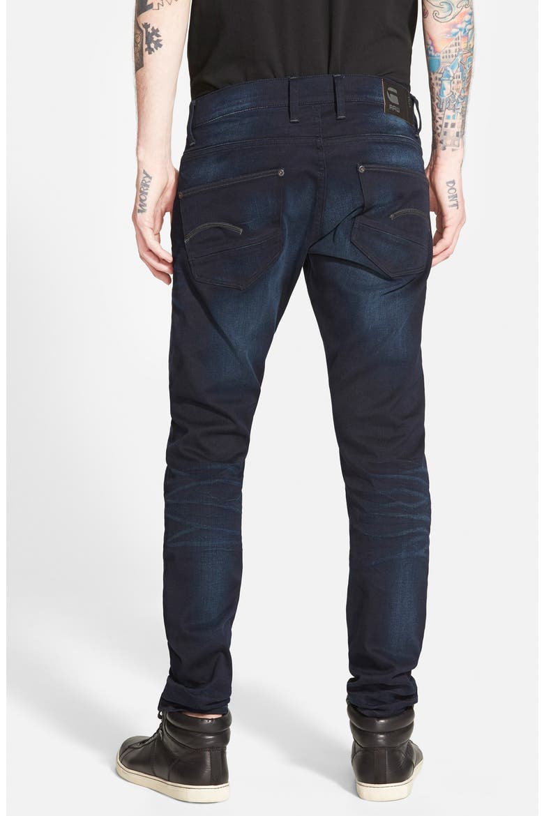 Defend Slim Fit Jeans, Alternate, color, DARK AGED