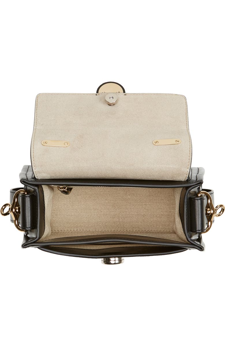 Chloé Mini Tess Leather & Suede Top Handle Bag, Alternate, color,