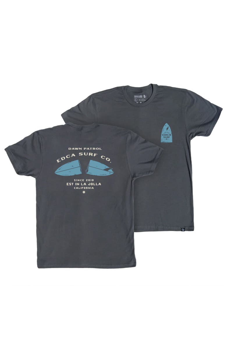 Everyday California Beater Board Tee Shirt, Alternate, color, Black