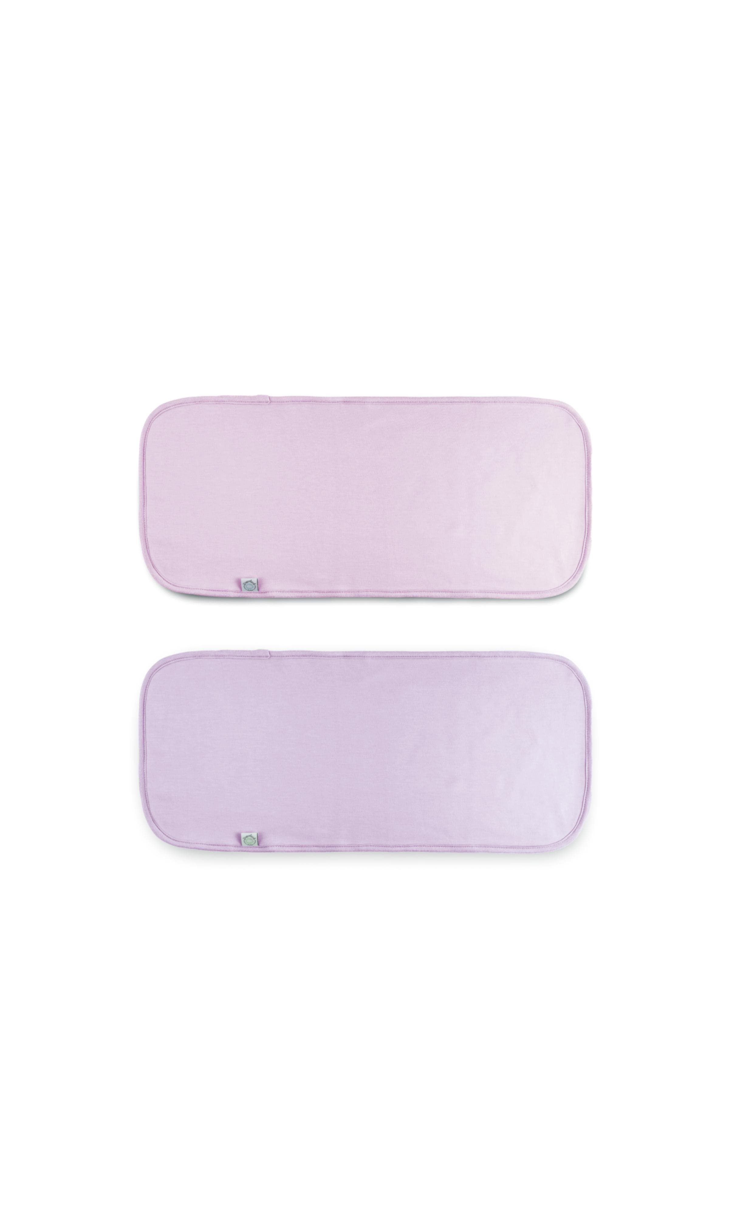 Dreamland Baby Dream Burp Cloth - 2 Pack in Misty Mauve 