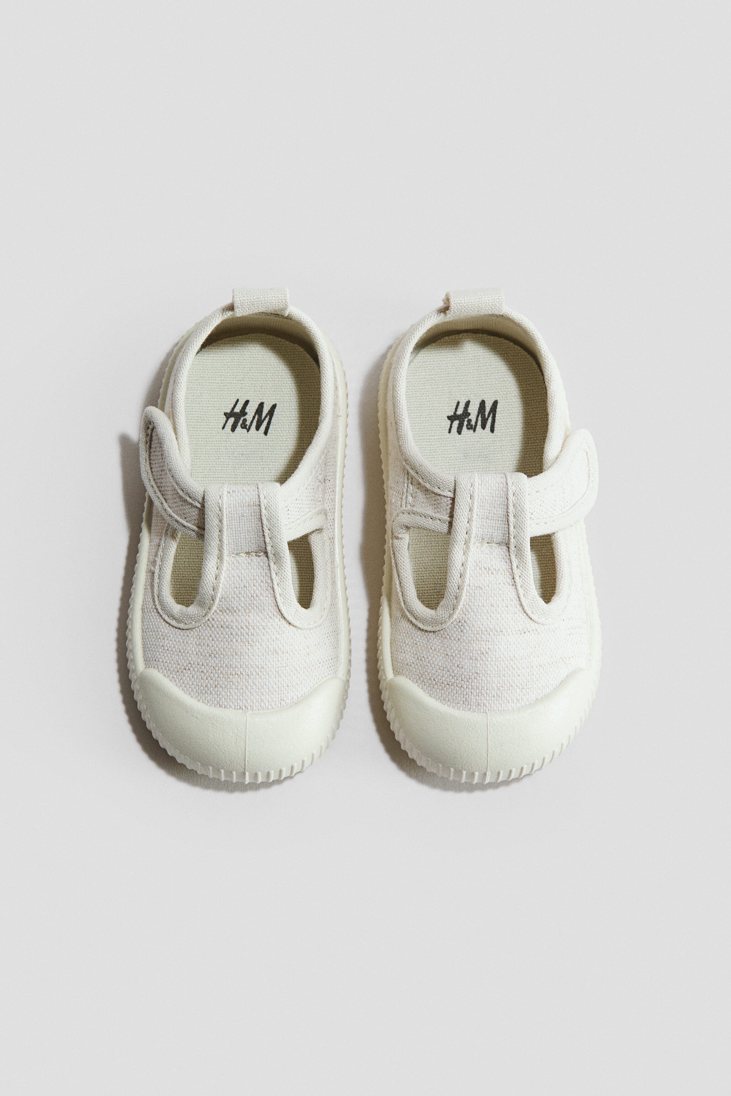 H&M Cotton Sandals, Alternate, color, Light Beige