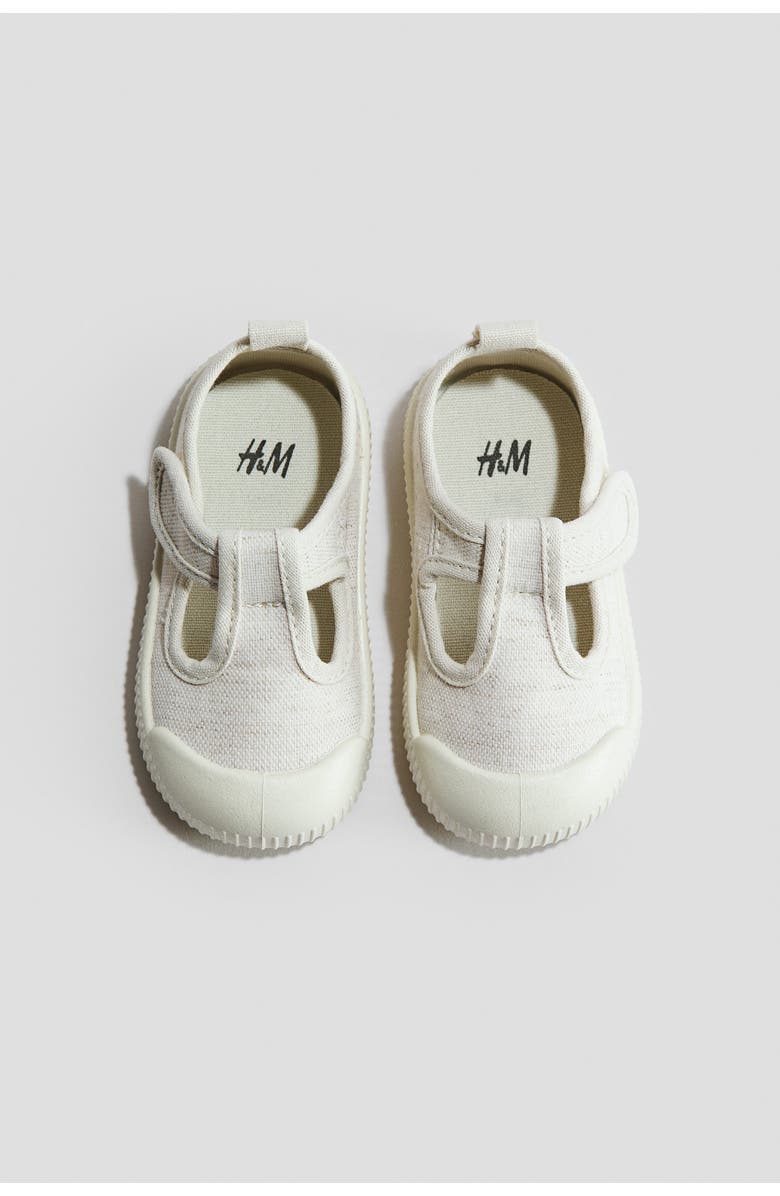 H&M Cotton Sandals, Alternate, color, Light Beige