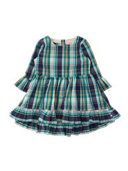 RuffleButts Baby Girls High Low Ruffle Tunic