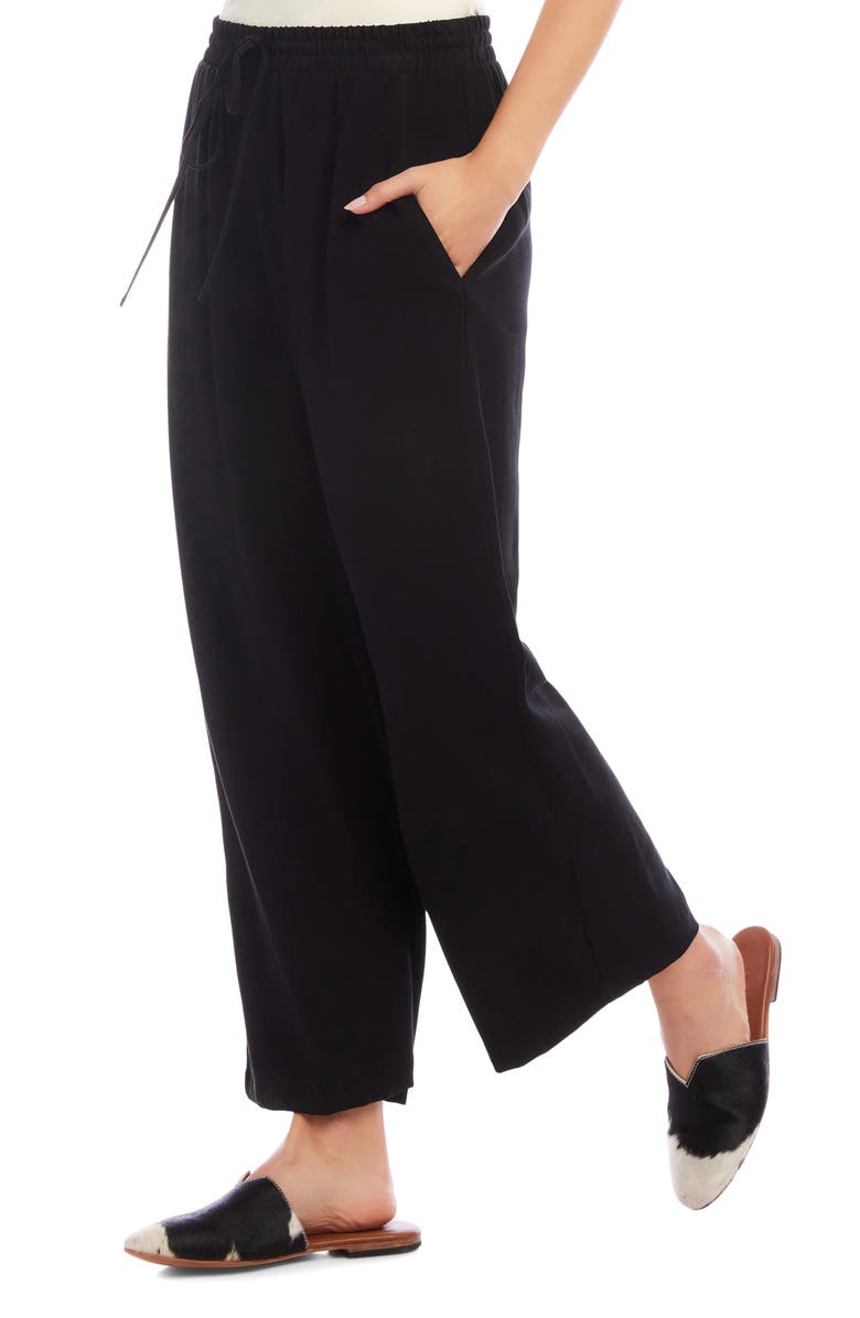 Karen Kane Wide Leg Drawstring Pants, Alternate, color,