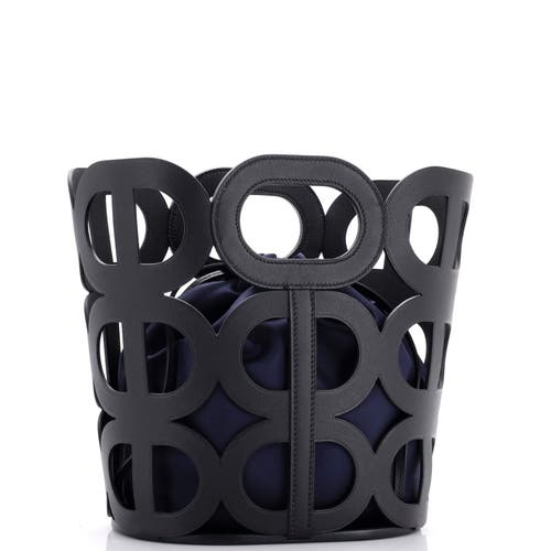 Pre-owned Hermes Hermes Chaine D'ancre Handbag Madame In Black