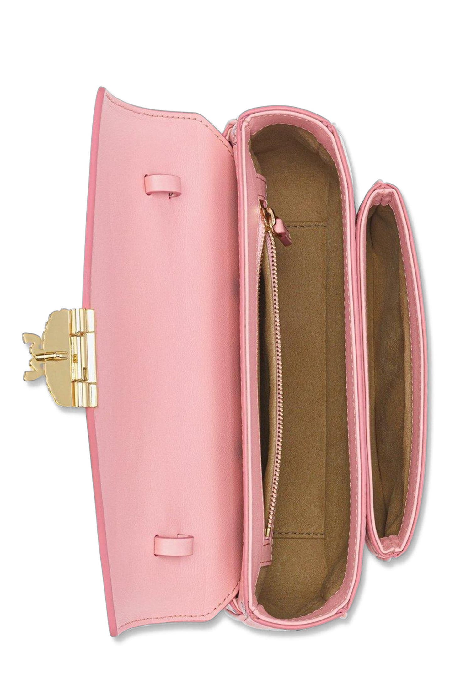 MCM Tracy Crossbody in Visetos, Alternate, color, Pink