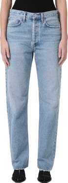 【送料&関税込】AGOLDE Relaxed Straight Fit Kelly Used Effec AGOLDE Kelly High Waist Relaxed Straight Leg Jeans | Nordstrom