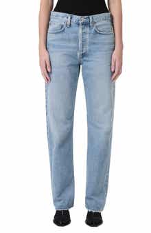 AGOLDE Kelly High Waist Relaxed Straight Leg Jeans