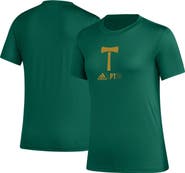adidas Women's adidas Green Portland Timbers AEROREADY Club Icon T-Shirt