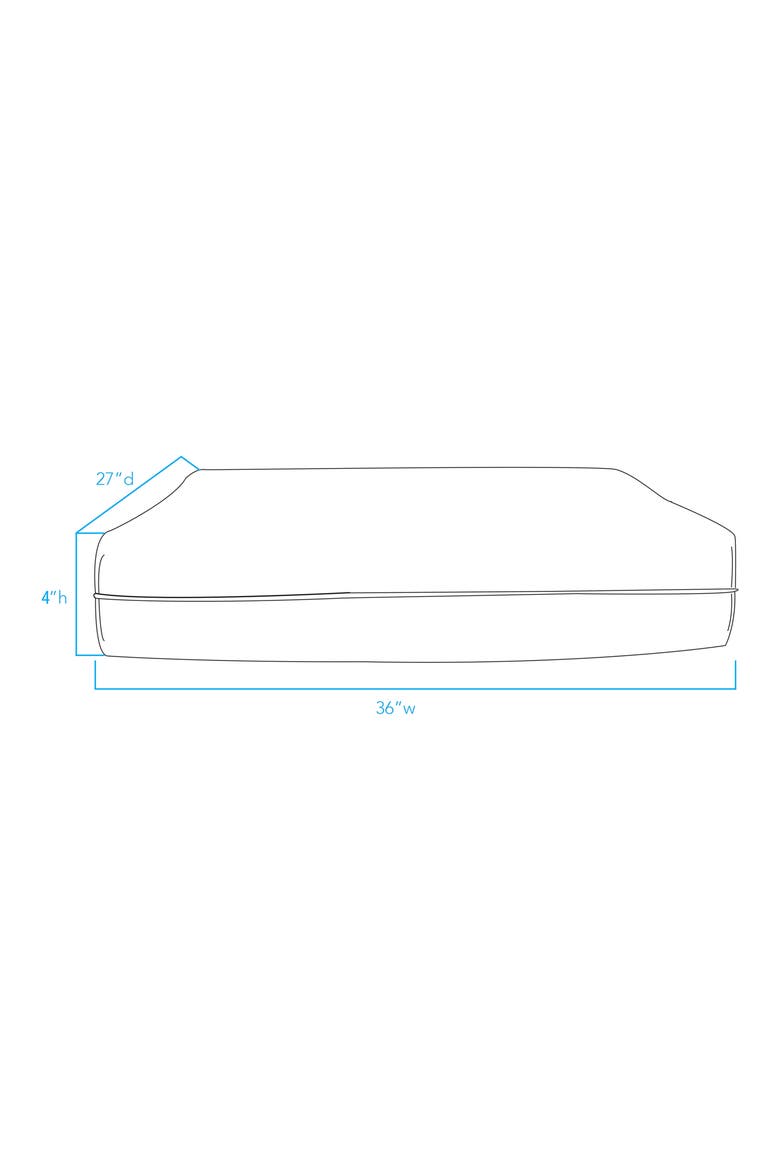 All Season Napper Dog Bed, Alternate, color, HARDING SHALE
