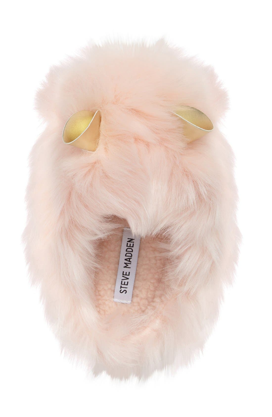 Steve Madden JBunie Faux Fur Slipper, Main, color, 