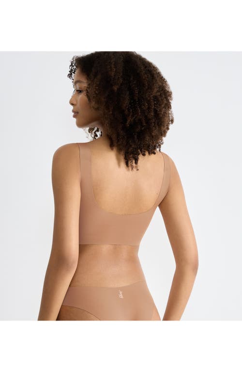 Triumph Zero Feel Seemless Top In Brown
