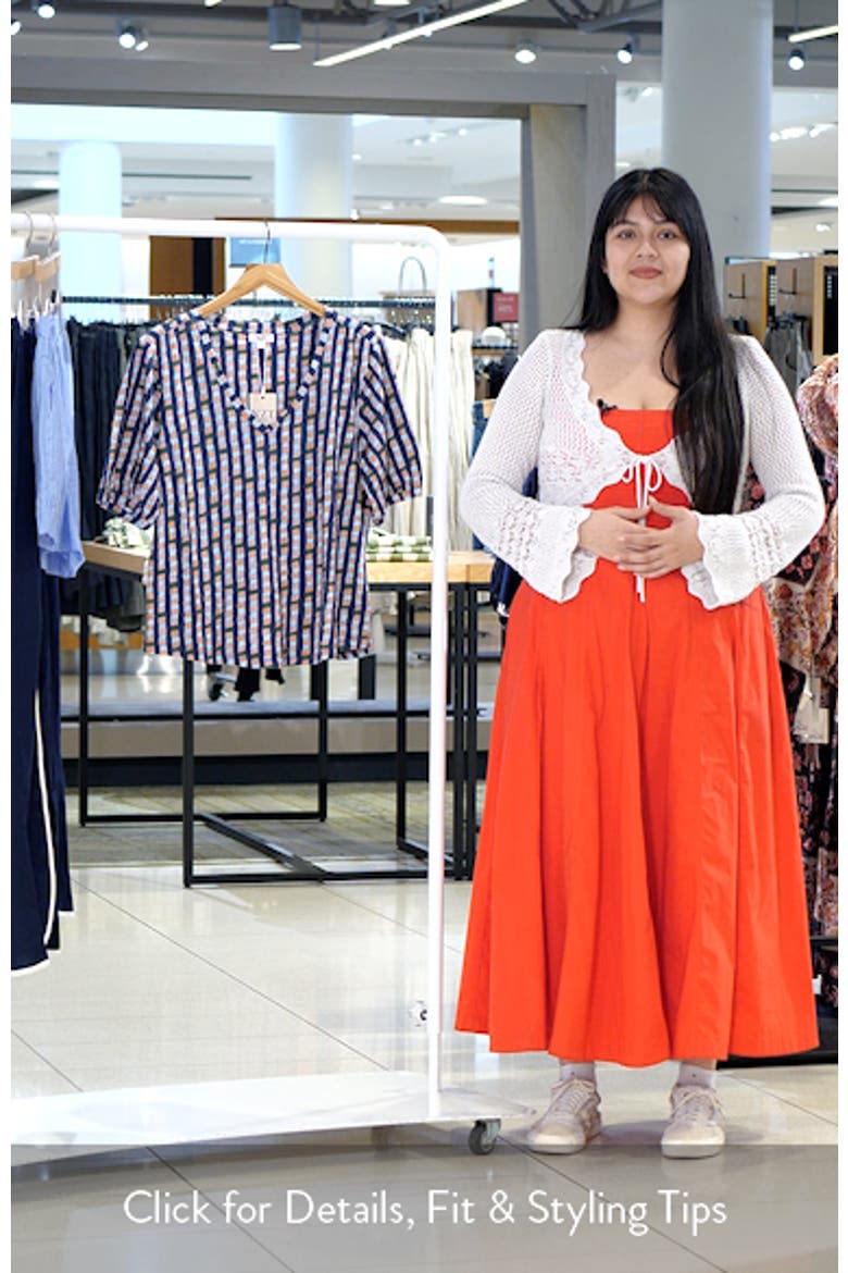 Reef Stripe Cotton & Modal Top video