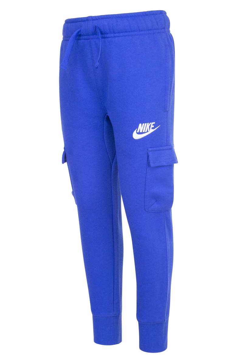 Nike Kids' Club Cargo Joggers, Alternate, color, Game Royal