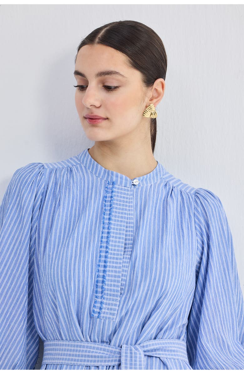 Reistor Oversized Tunic Dress with Optional Belt, Alternate, color, 