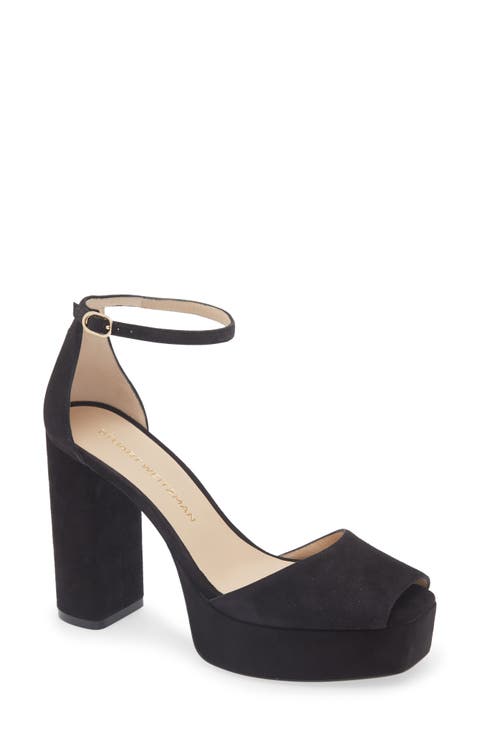 Sabrina Platform Ankle Strap Sandal (Women)