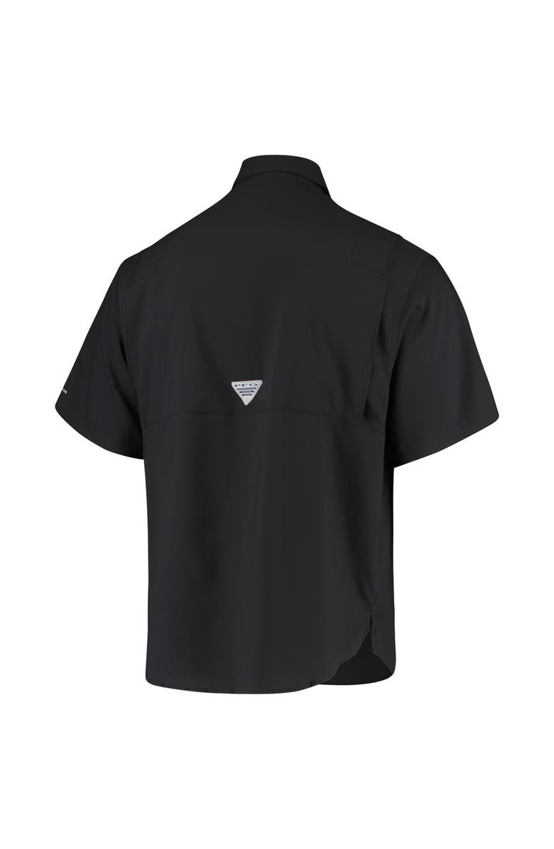 Columbia Men's Columbia Black Ohio State Buckeyes Tamiami Omni-Shade Button-Down Shirt, Alternate, color, Black