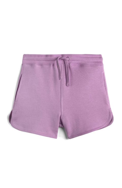 Organic Cotton Drawstring Track Shorts
