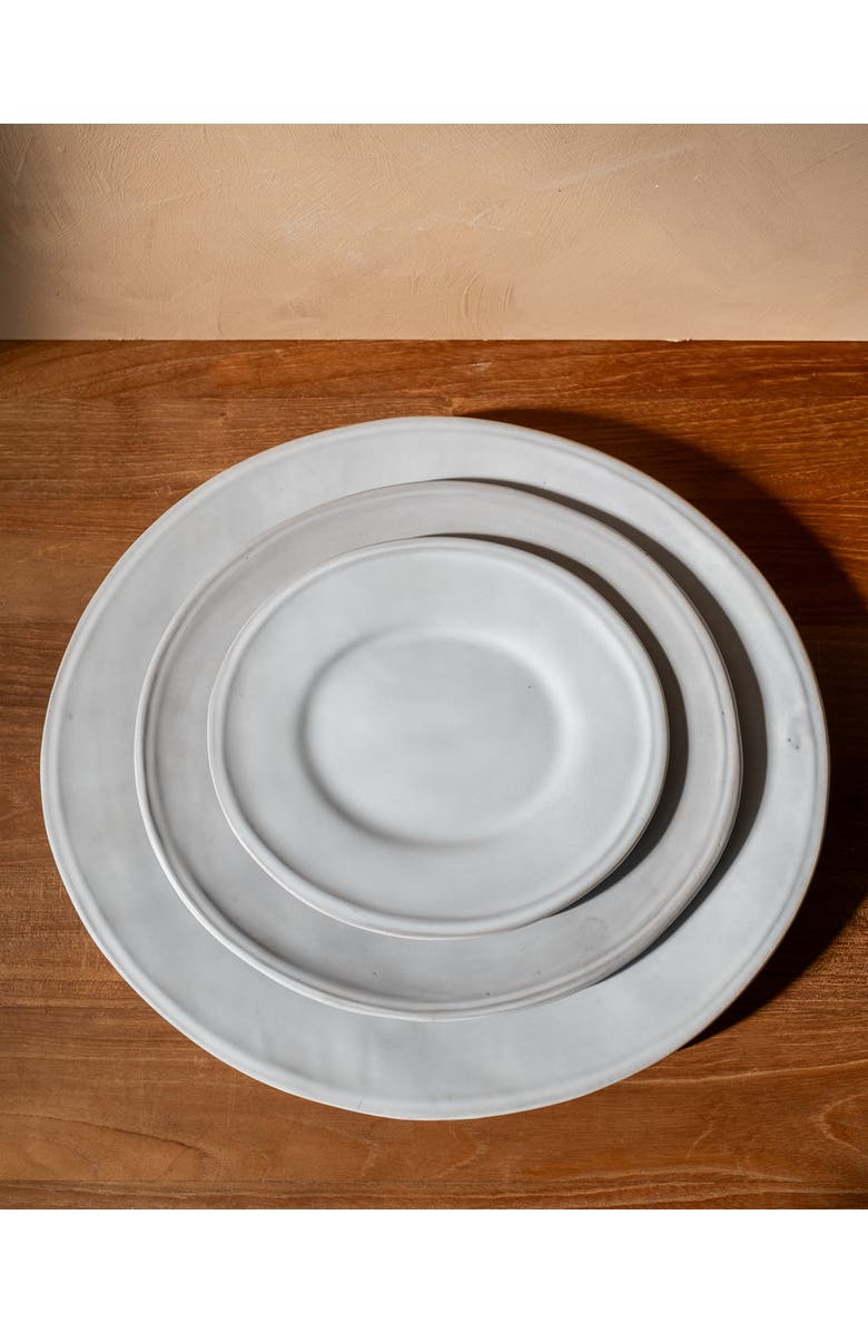 Une Vie Nomade Cloud Oval Serving Tray, Alternate, color, White