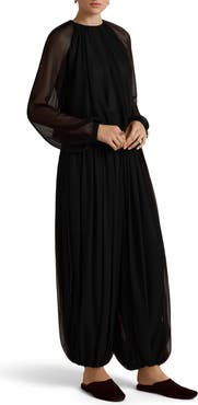 Marina Moscone Layered Long Sleeve Blouse